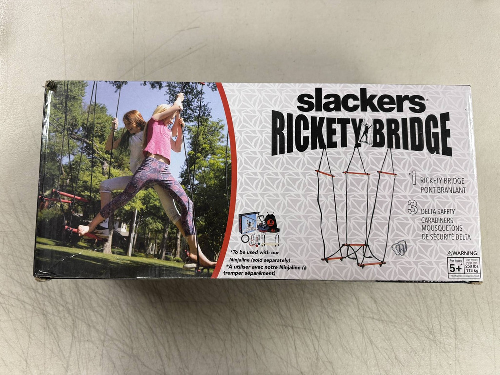 Slackers Rickety Bridge Ninjaline Obstacle Course Attachment SLA.835